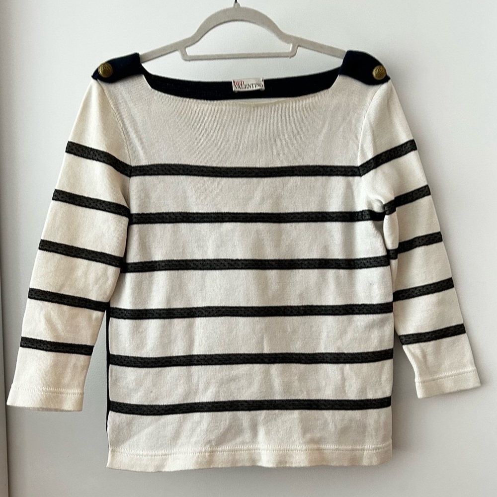 Valentino Spa Sweater 3/4 Sleeve